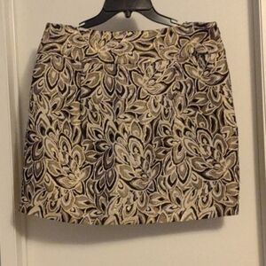 Ann Taylor Loft multicolor skirt size 8, fully lined